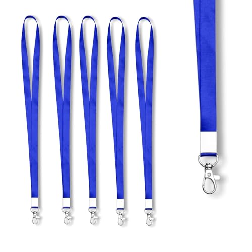 Image of 24mm or 1 inch thick Lanyards with Badge Clip