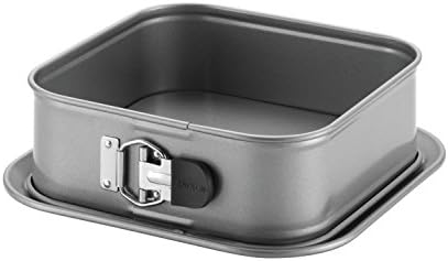 Anolon Advanced Nonstick Springform Baking Pan / Nonstick Springform Cake Pan, Square - 9 Inch, Gray