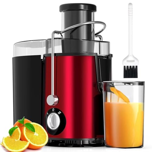 Opiniones de procesador de jugos los 10 mejores. 42 Extractor de Jugo,1000W Power Easy Clean Prensa,Extractor Centrífugo,Juicer con Modo de 3 velocidades,Boca Ancha 70mm, con Cepillo de Limpieza,sin BPA,para Frutas,Verduras Etc...