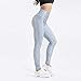 Produktbild Gamaschen Women's Seamless Tight Leggings Mid-Waist Buttocks Push-Up Breathable Leggings Women's High-Stretch Fitness Slim-Fit Leggings S Blue