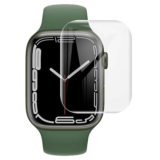 ZPIAR [2 Pack Tempered Glass Screen Protector for Apple Watch Series 7/8 41mm Full Screen Coverage Anti-Scratch Bubble Free Waterproof Ultra HD Film for iWatch Series 7/8 (41mm, Clear)