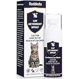 Reddeda Cat Deterrent Spray - Indoor & Outdoor Anti-Scratch Training Spray for Cats & Kittens - Natural, Safe & Non-Toxic Formula to Protect Furniture