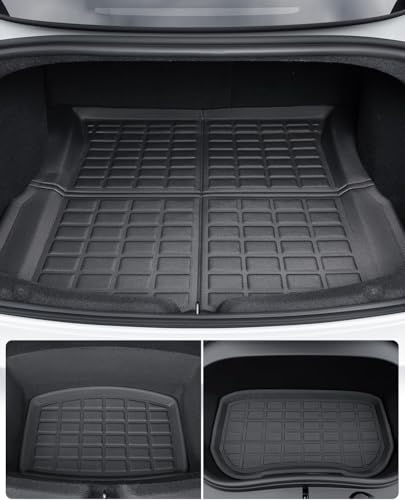 Tapis de voiture haut de gamme pour Modèle 3 Highland 2024 design XPE - 5