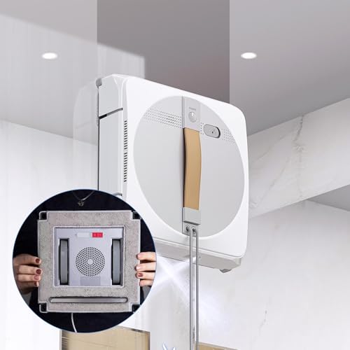 Lixiluxia 8 Stück Reinigungspad Ersatzteile, Waschbare Wischpads Kompatibel mit Ecovacs Winbot W1 / W1 Pro Fensterputzroboter, Ersatz-Reinigungstuch-Pads, Wiederverwendbar Mikrofaser Reinigungstücher