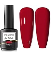 ROSALIND Rot Farbe UV Nagellack, Shellac Gellack UV 15ml Gel Nagellack, UV Gel Nagellack Gellack ...