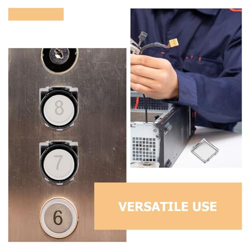 Protection bouton marche PC portable et fixe avec capuchon carré rond