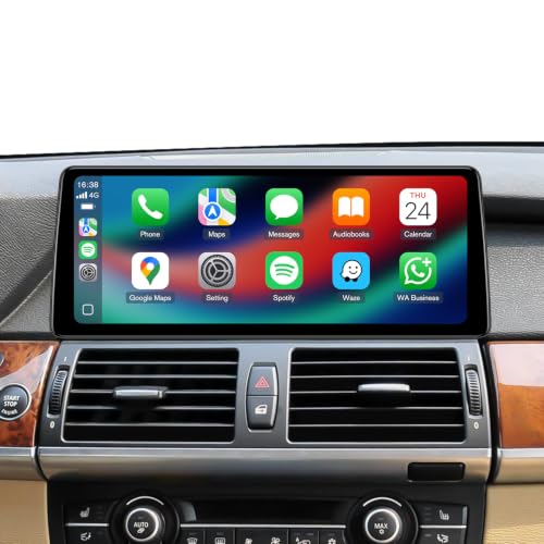 12.3'' CarPlay Screen Radio for BMW X5 E70/ X6 E71 2011-2013 (CIC System)
