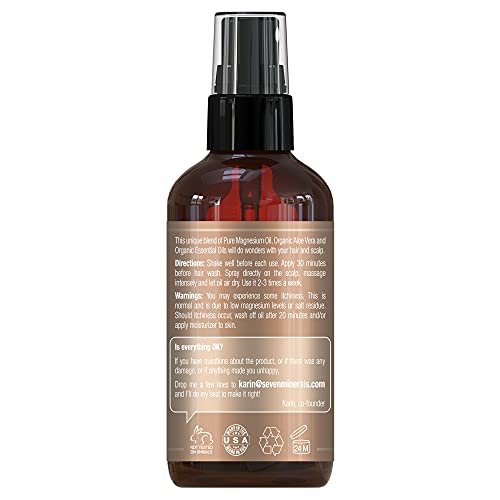 Seven Minerals SM-785 Anti-Hair Loss Treatment - Magnesium Spray thumb #2