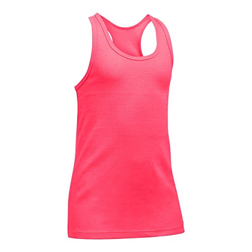 Débardeur Under Armour fille anti transpirant rose XS en maille