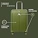 Verage Carry On Luggage With Spinner Wheels, Expandable Hardshell Spinner Suitcase for Travel, TSA Approved, (Carry-On 20-Inch, Moss green)