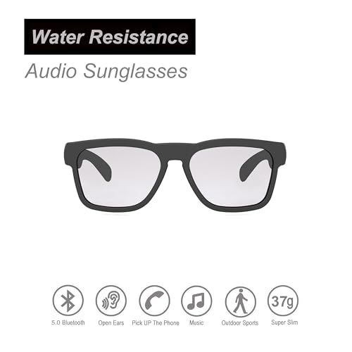 Image of OhO Smart Glasses,Polarized Sunglasses with Bluetooth Speaker,Athletic /Outdoor UV Protection and Voice Control,