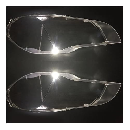 Lentille boîtier phare pour BMW X5 E70 2007-2013 couvercle de protection transparent en verre