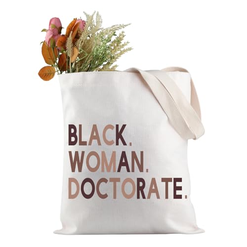 JXGZSO Bolsa de doutorado para mulher negra, presente de doutorado, presente de doutorado, presente de formatura, Bolsa feminina de doutorado, One Size