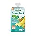 Sprout Organic Baby Food, Stage 4 Toddler Pouches, Kiwi Banana & Spinach Power Pak, Purees, 4 Ounce, Pack of 12