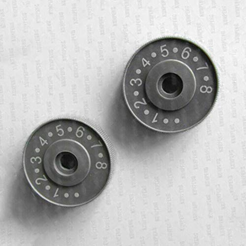 WHIZZO 2pcs/Set Stitch Length Dials for JUKI DDL 227 DDL 555 Sewing