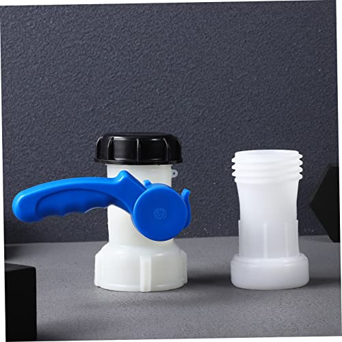 Robinet à disque et accessoire de contrôle de débit plastique pour cuve eau - 4