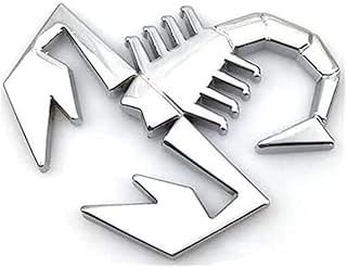 3D Standard Metal Stereo Car Decal Scorpion Logo Modified Decal Sticker Decal for Car Truck SUV - 1 Piece - by KaberTrade