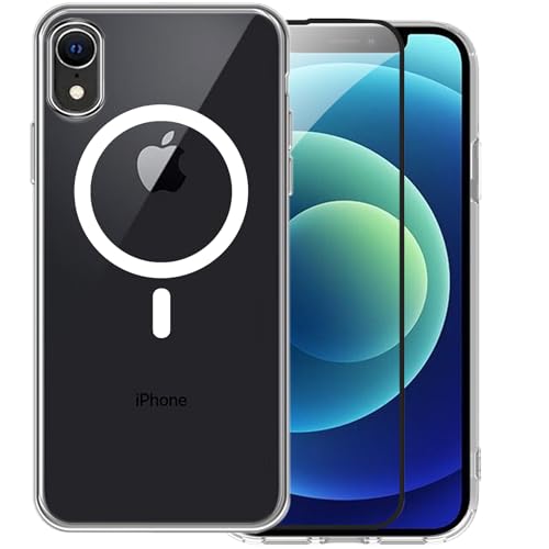 iPhone XR �P�[�X MagSafe�Ή� �}�O�l�b�g �N���A �K���X�t�B�����t�� �ϏՌ� �A�C�t�H�� XR �P�[�X �ČRMIL�K�i �ϋv�� �}�O�Z�[�t�Ή� iphoneXR ���΂ݖh�~ �A�C�z�� ���C�����X�[�d�Ή� �����ق� �X�}�z�P�[�X SGS�F��