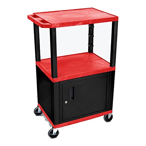 Luxor AV Cart, 42 Inch — WT42RC2E-B/WTD 42″H Shelves Luxor AV Cart, 42 Inch — WT42RC2E-B/WTD 42″H Shelves