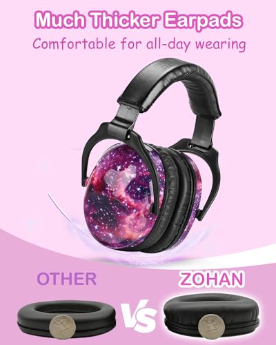 Image of ZOHAN Kids Ear Protection 3 Pack, Noise Canceling Headphones for Monster Jam, Concerts, Fireworks, Air Shows, Autism