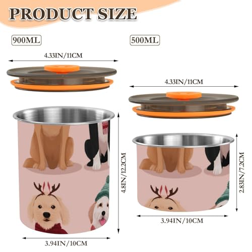 Contenedor para café de acero inoxidable 500 ml miniatura 3