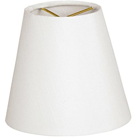 Royal Designs 5" Hardback Empire White Chandelier Lamp Shade, 3 x 5 x 4.5 (CS-901-5WH) Cover
