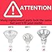 SANSUN 3W MR11 LED Landscape Light Bulbs, Low Voltage 12V 20W Halogen Replacement for Outdoor Landscape Spotlight and Indoor Track Light, GU4 Bi-Pin Base, Soft White 3000K, Non-Dimmable, (Pack of 4)