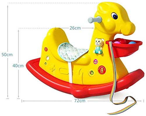 Amazon.co.jp: 木馬 乗用玩具 ロッキング木馬 ロッキングホース