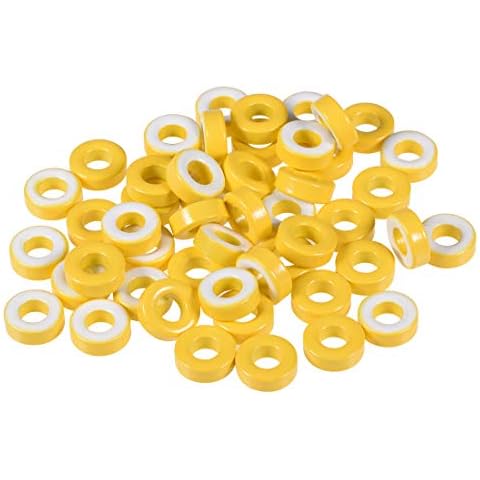 sourcing map Ferrite Chokes 50pcs T44-26 Cover