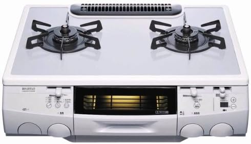 ハーマン テーブルコンロ ガラスコートトップ 都市ガス12A・13A用 右