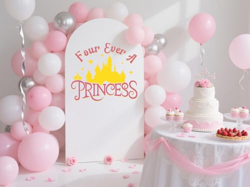 Vinilo Decorativo Four Ever a Princess para Fiesta miniatura 5