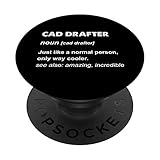 Cad Zeichner PopSockets mit austauschbarem PopGrip