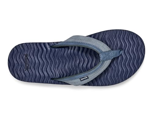 Image of Sanuk Mens Ziggy Plush | Flip Flops for Men | Mens Sandals | Beach Sandals | Supportive & Lightweight | Comfort Footbed