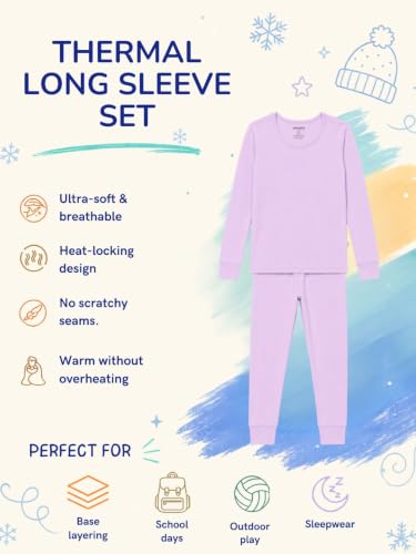 Image of mackly Kids Thermal Set for Boys, Cotton Full Sleeve Winter Wear | 1 Pack