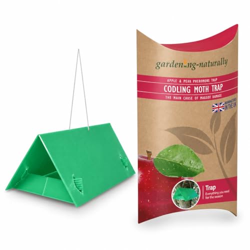 Gardening Naturally Codling Moth Trap Pheromone Trap for Codling Moth Control Stop Maggots in Apples
