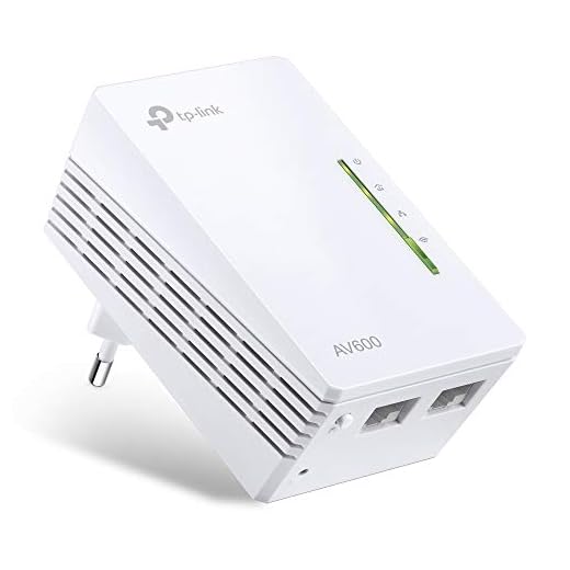 TP-Link WLAN Powerline Adapter TL-WPA4220 WLAN 300Mbit/s, AV600 Powerline, Zusatzeinheit, Es kann Nicht alleine verwendet Werden