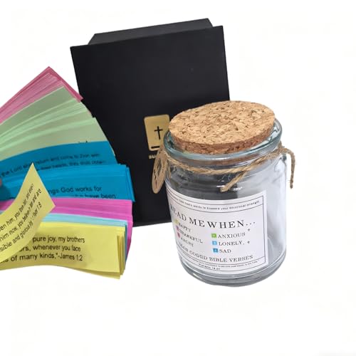 Bible Verse Jar with Prayer Cards