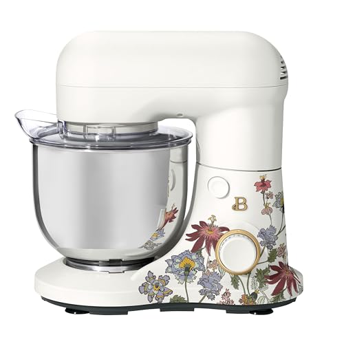 Comparison: Best 3.5 Qt Stand Mixer 9 Drew Barrymore 3.5 Qt Stand Mixer, 12 Speeds, 300 Watts, Tilt-Head Design, Wildflower White Icing