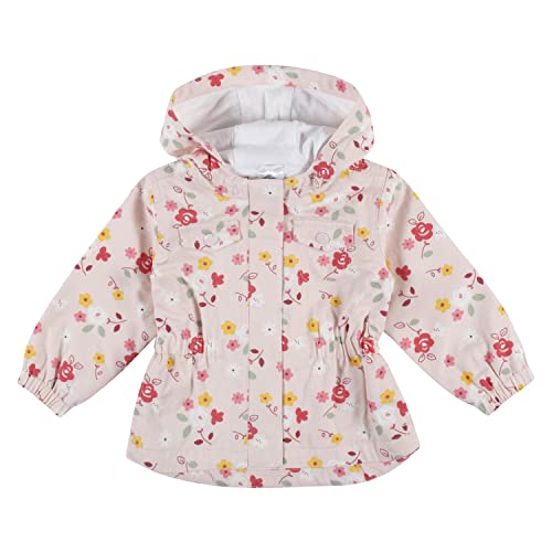 Gerber Baby Hooded Cotton Twill Utility Jacket, Floral, 12 Months #TOP16