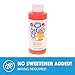 Hypothermias Shaved Ice and Snow Cone Syrup Unsweetened Flavor Concentrate - 4 Fl Oz - Makes 1 Gallon of Ready to Use Syrup - Mango - Must Add Filtered Water and Sweetener