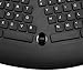 Adesso WKB-1600CB TruForm Media Wireless Ergonomic Keyboard & Optical Mouse Combo with 24 GHz RF Technology, Split Design, Adjustable DPI, and Multimedia Hotkeys