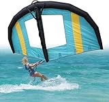 YEHOZZ Ala da Surf Gonfiabile Portatile, Ala Foil Gonfiabile per Kitesurf con Finestra, Tavola da Surf Gonfiabile per Kitesurf, Windsurf per Adulti, Principianti, Giochi d'Acqua 5m³