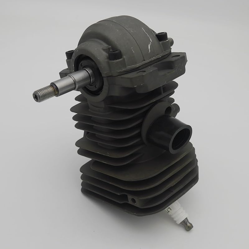 Części ogrodowe 38MM i 40mm cylinder silnika tłok zestaw wału korbowego pasuje do Husqvarna 137 142 piła łańcuchowa odbudowa silnika części zamienne do silnika narzędzie Części ogrodowe (Color : HUS