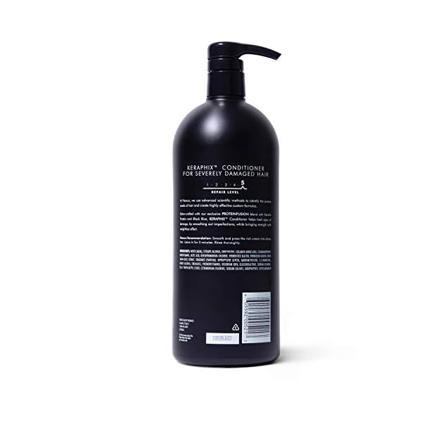 Nexxus Keraphix ProteinFusion Conditioner with Keratin Protein and Black Rice for Damaged Hair 33.8 oz