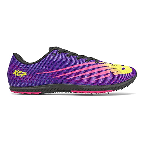 New Balance Men's XC Seven v3 Track Spikes - Color: Deep Violet/Pink - Size: 11.5 - Width: Regular