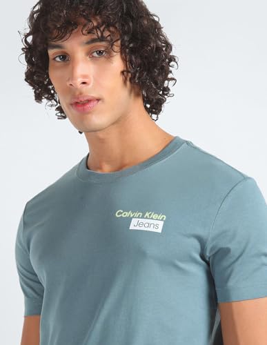 Image of Calvin Klein Department1873 Solid Slim Fit T Shirt