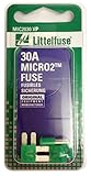 Littelfuse (MIC2030.VP) MICRO2 Green 32V 30 Amp Blade Fuse, (Pack of 5)