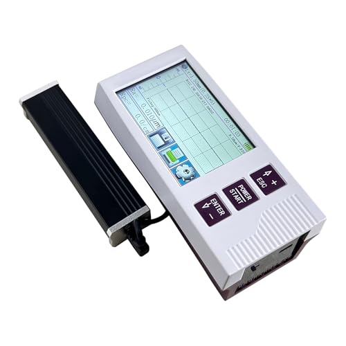 AICEYI Surface Roughness Tester, Detachable Surface Roughness Gauges, Accuracy 0.001µm, Complies with The ISO4287 International Standard