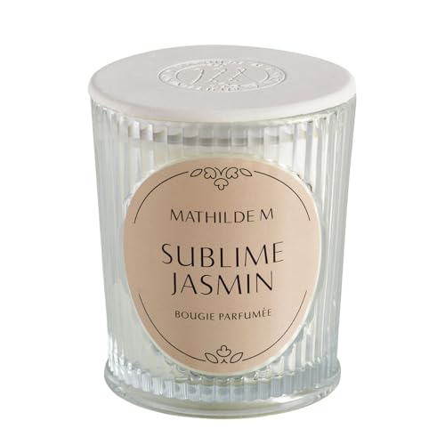 Bougie parfumée Sublime Jasmin intérieur cire parfumée 145g