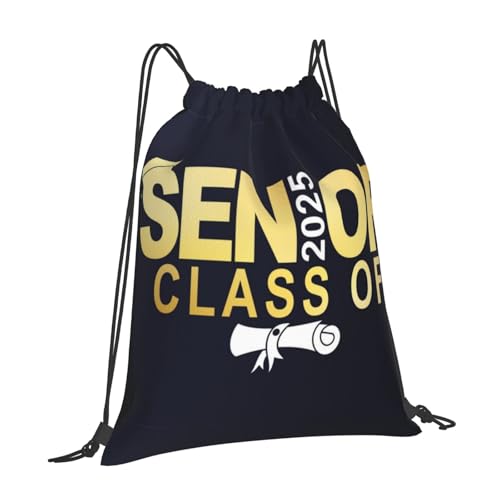 Class Of 2025 Graduation Gifts Drawstring Backpack Gym Bag Swimming Sports Backpack For Women Men2